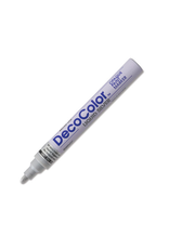 DECOCOLOR PAINT MARKER BROAD LIQUID SILVER