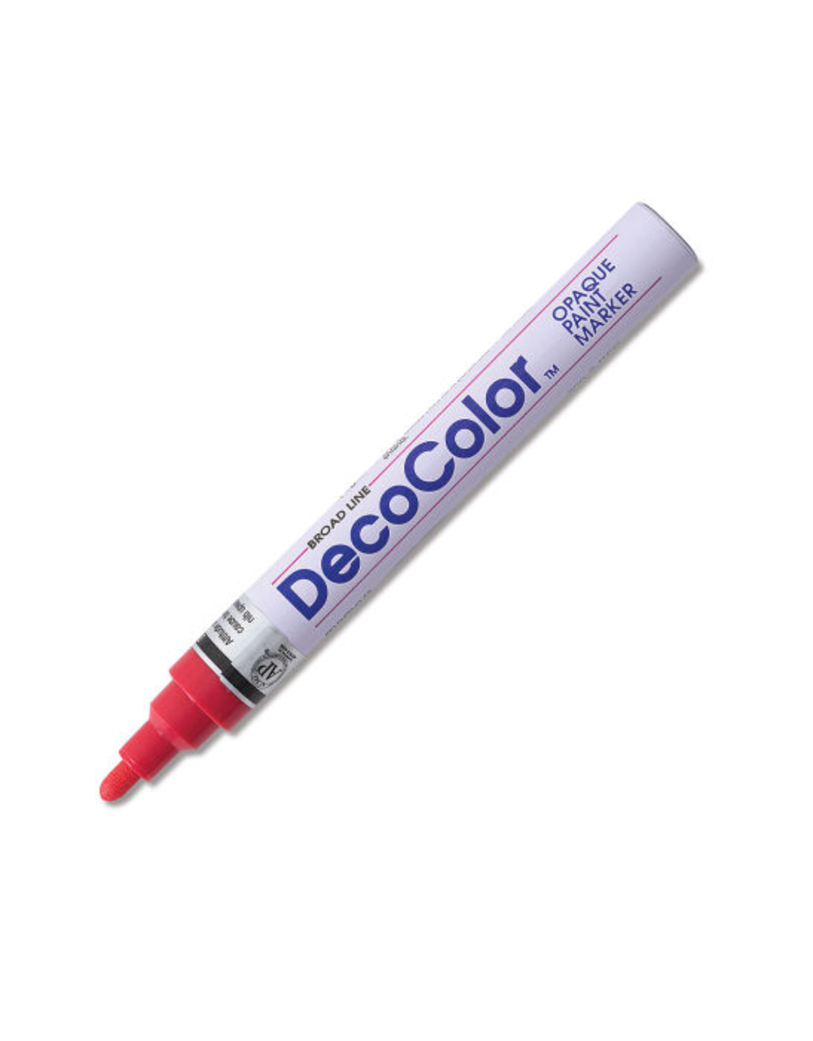 DECOCOLOR PAINT MARKER RED BROAD