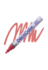 DECOCOLOR PAINT MARKER RED BROAD