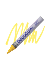 DECOCOLOR PAINT MARKER YELLOW BROAD