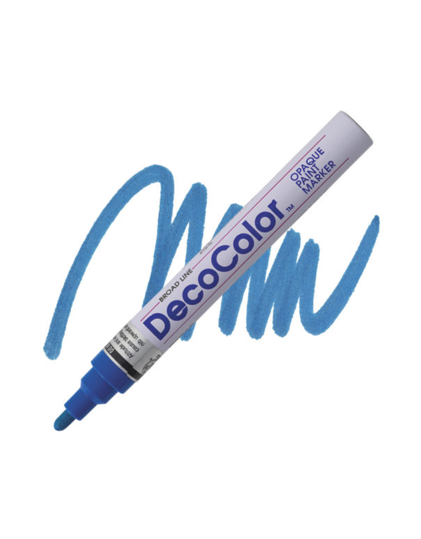 DECOCOLOR PAINT MARKER BLUE BROAD