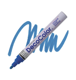 DECOCOLOR PAINT MARKER BLUE BROAD