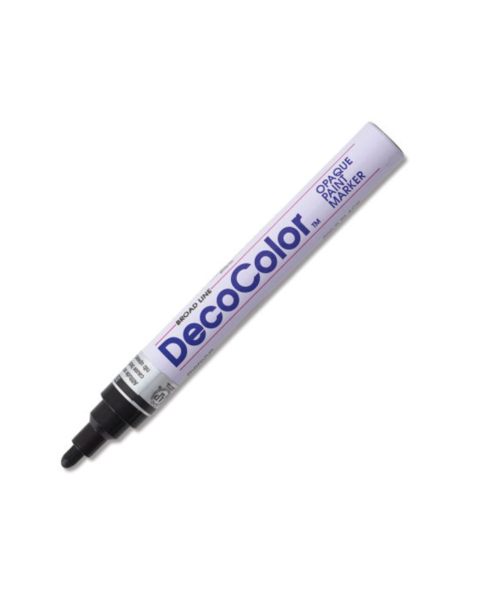 DECOCOLOR PAINT MARKER BLACK BROAD