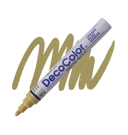 DECOCOLOR PAINT MARKER BROAD LIQUID GOLD