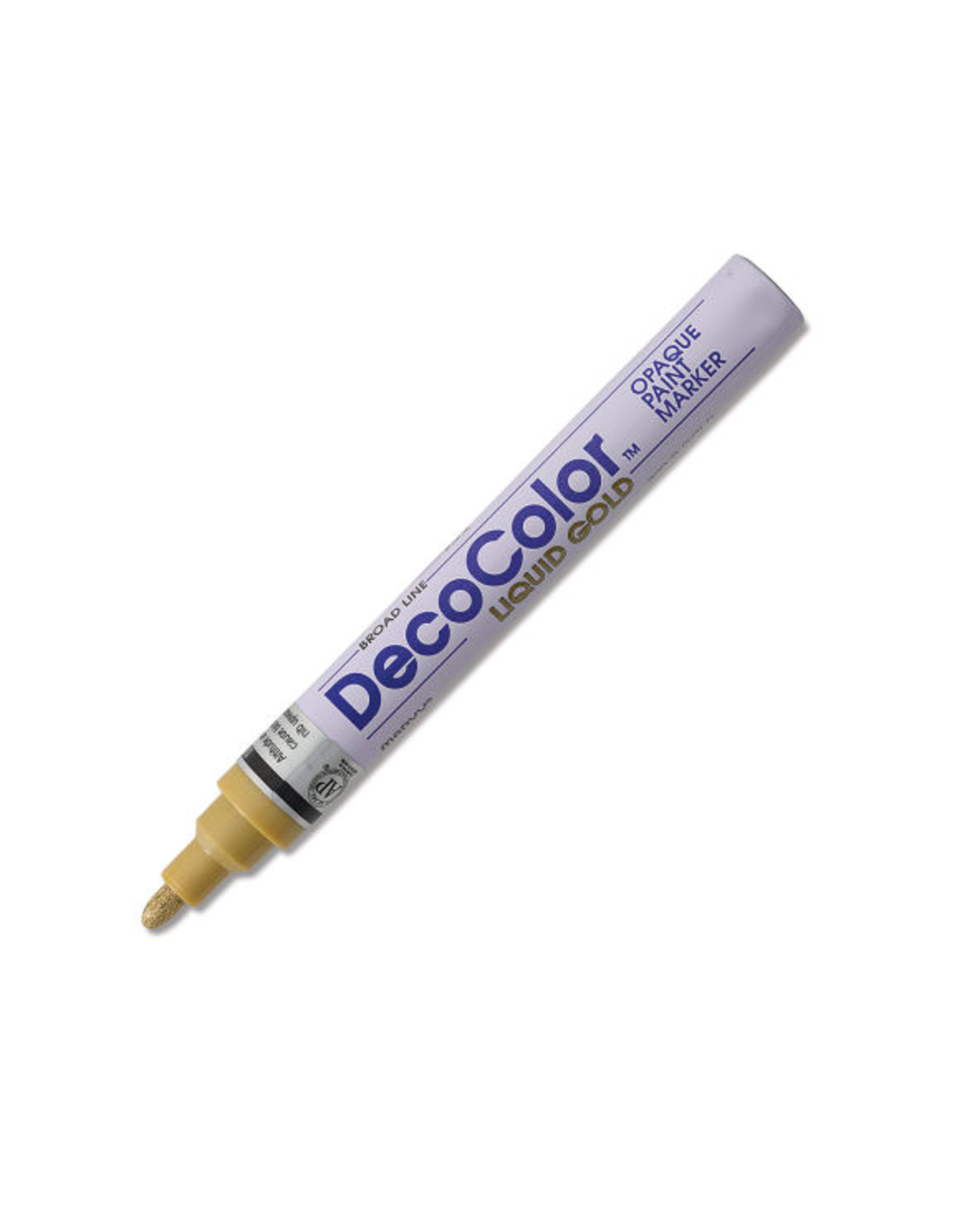 DECOCOLOR PAINT MARKER BROAD LIQUID GOLD