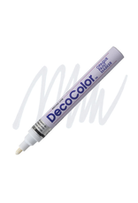 DECOCOLOR PAINT MARKER BROAD WHITE