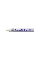 DECOCOLOR PAINT MARKER BROAD WHITE