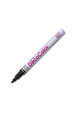 DECOCOLOR PAINT MARKER FINE LINE BLACK