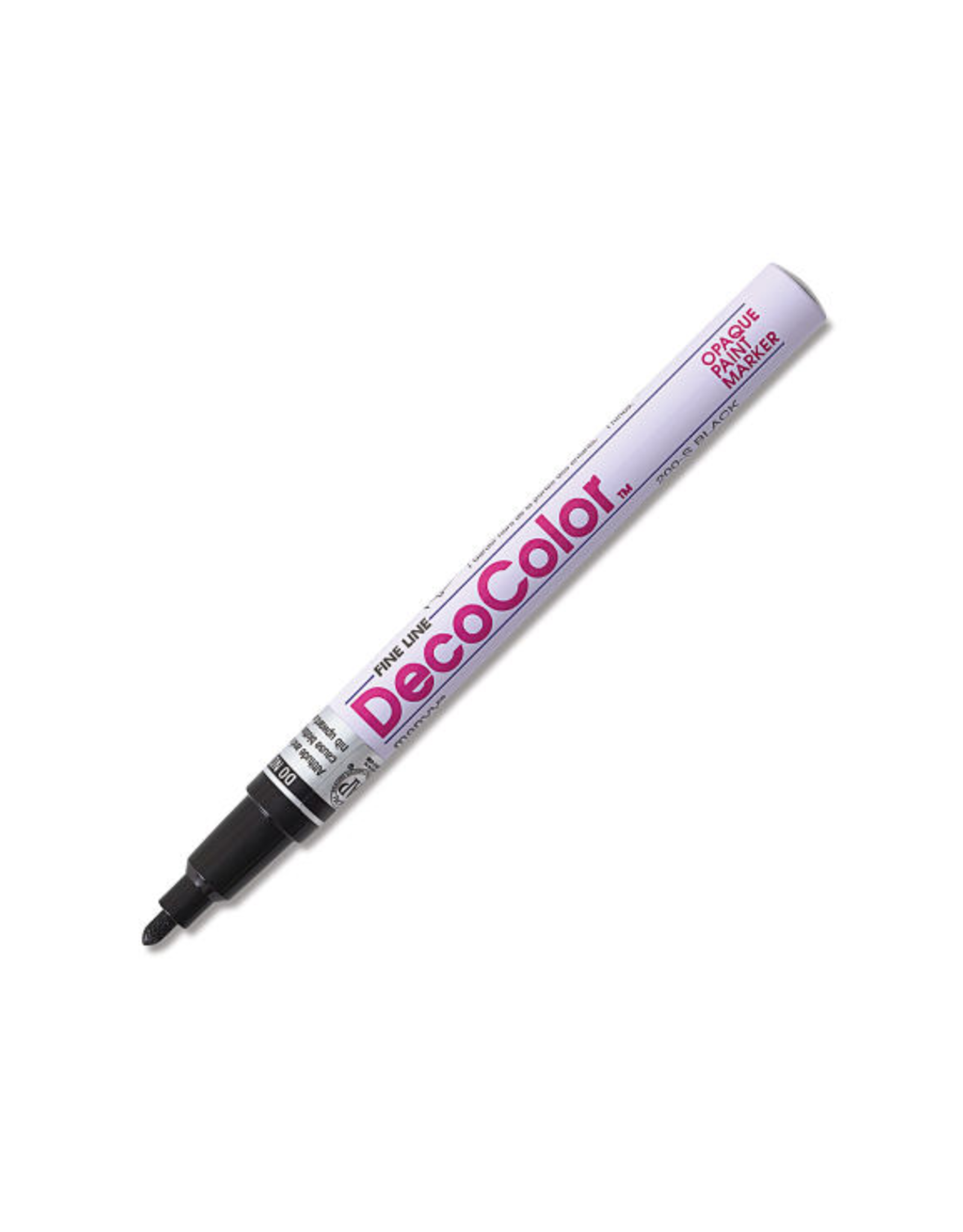 DECOCOLOR PAINT MARKER FINE LINE BLACK