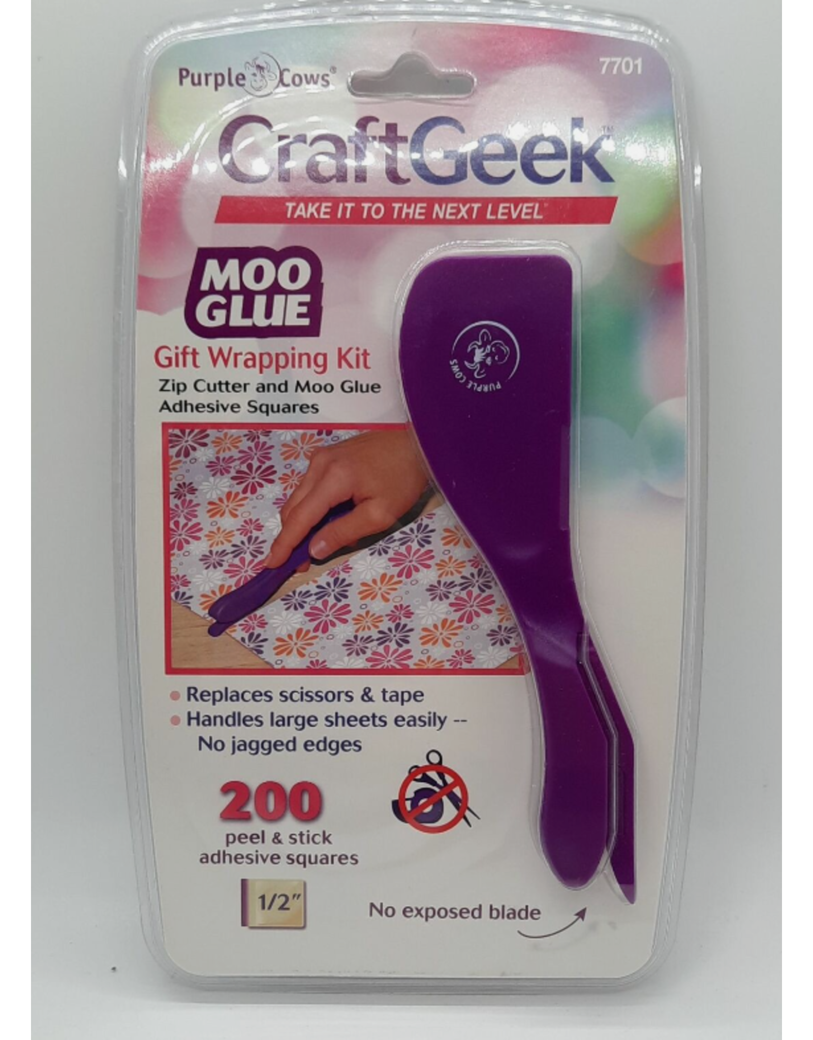 CRAFT GEEK - MOO GLUE - GIFT WRAPPING KIT