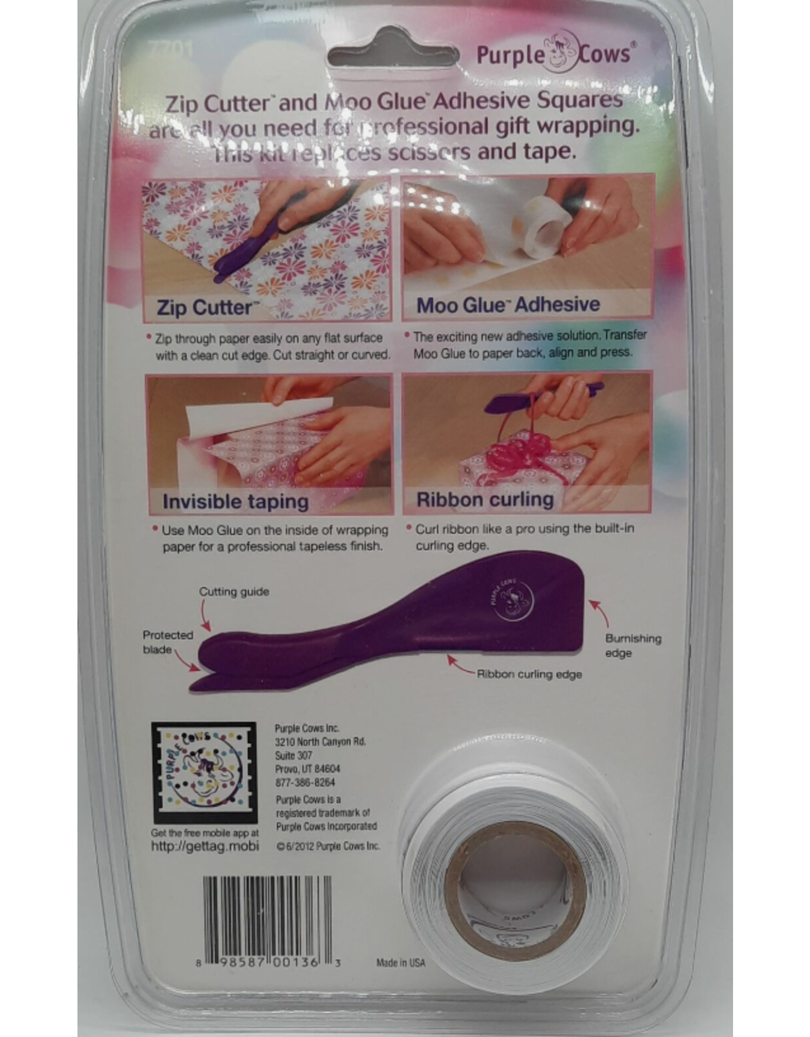 CRAFT GEEK - MOO GLUE - GIFT WRAPPING KIT