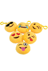 EMOJI  Clip Plush Pkg/12pcs