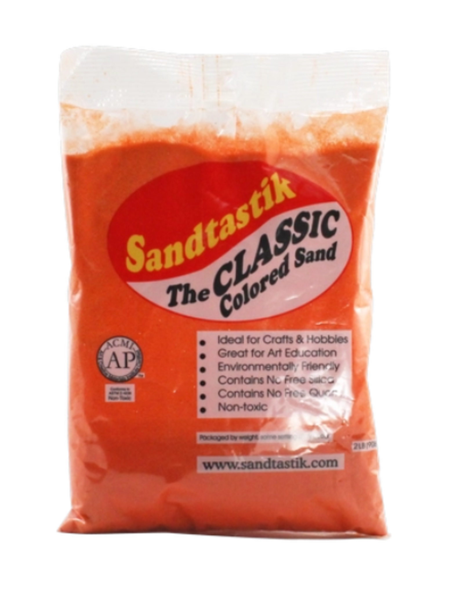 ART SAND 2LB - ORANGE