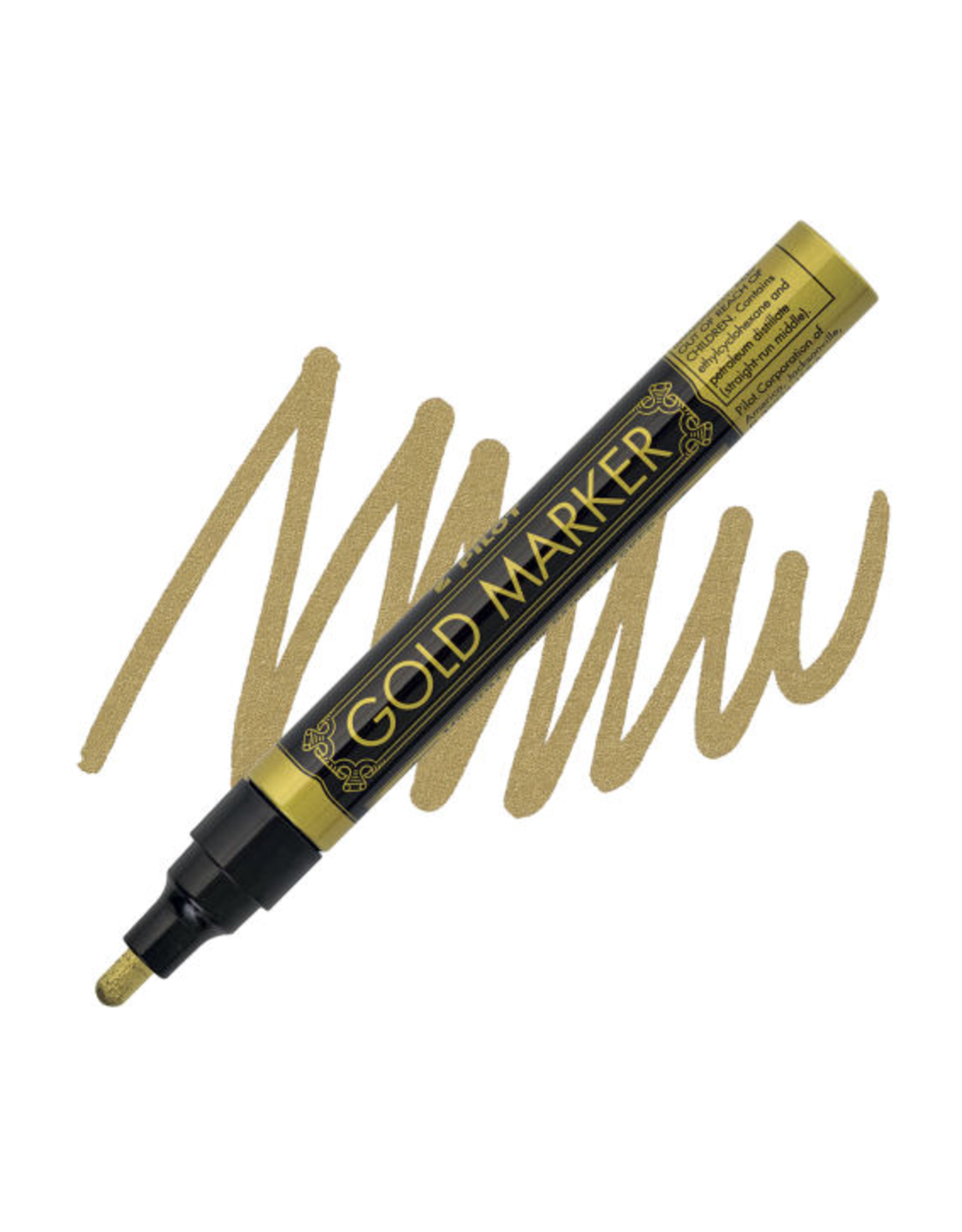 Pilot Corp. METALLIC PAINT MARKER: PILOT MEDIUM GOLD
