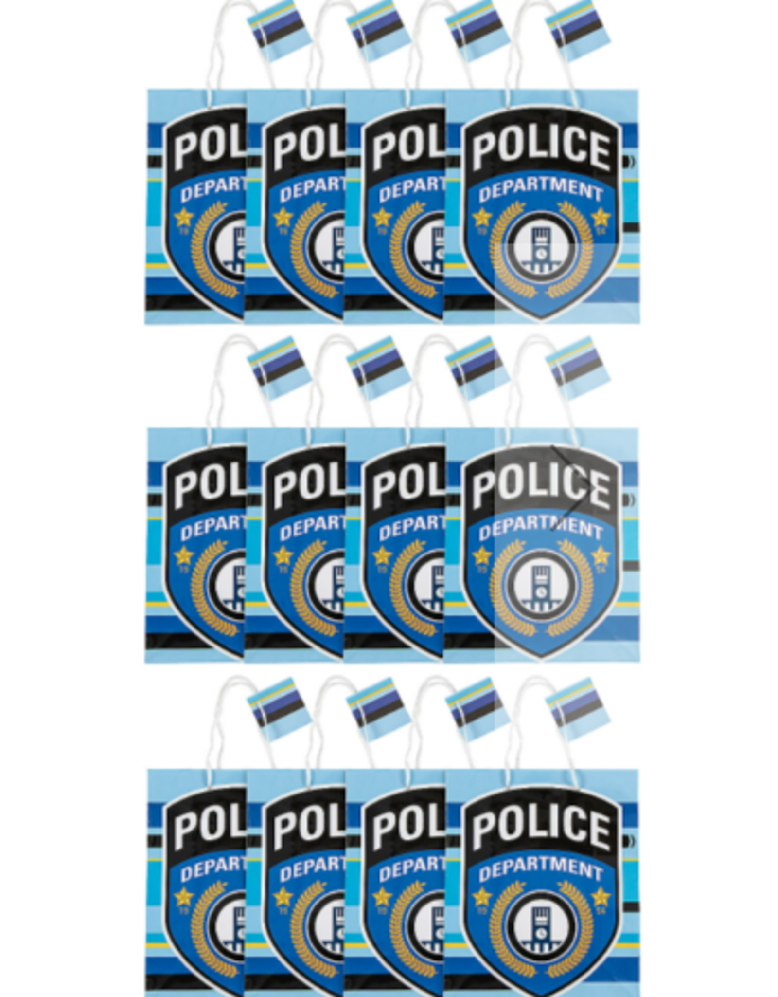 POLICE GIFT BAGS 12bags