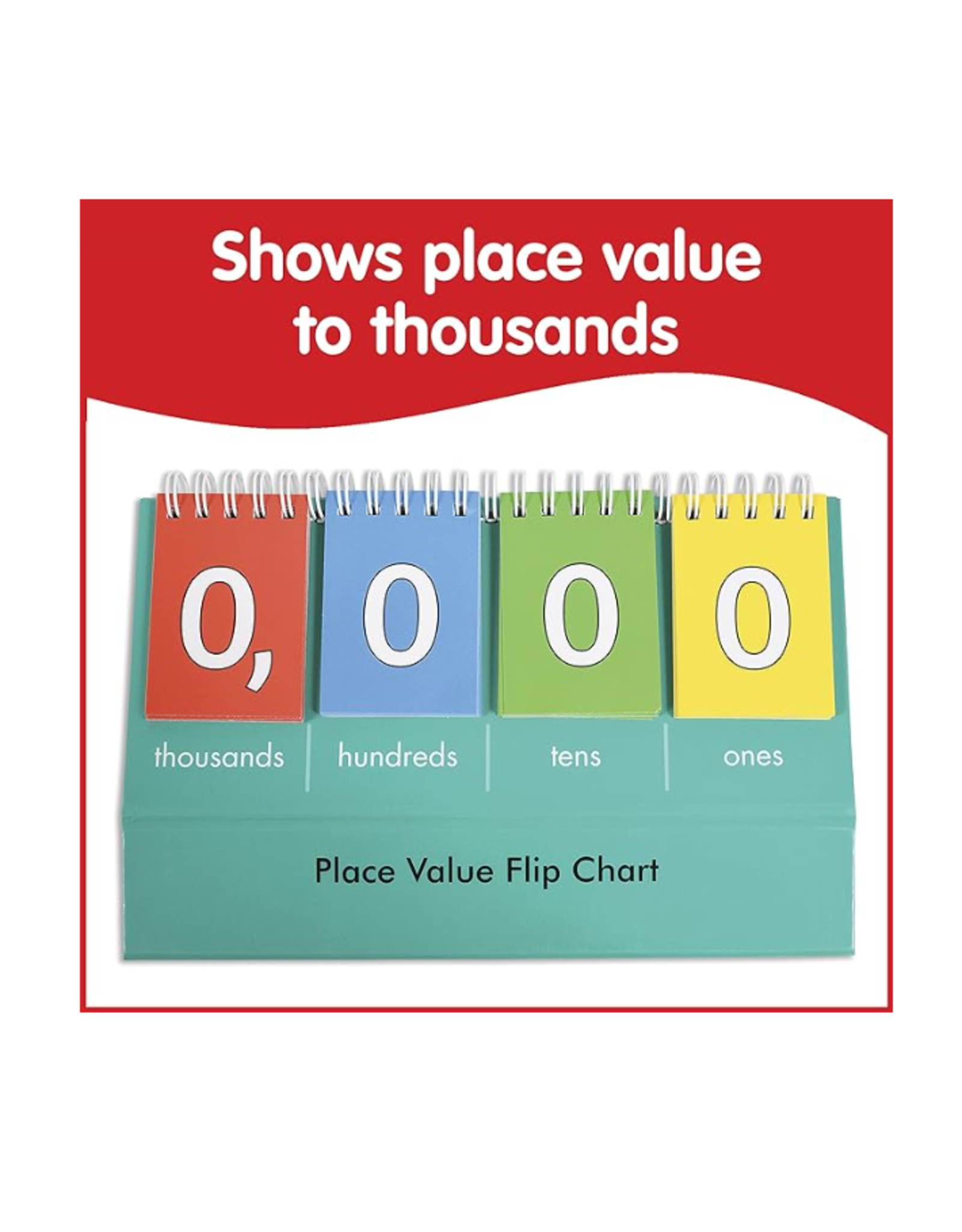 STUDENT PLACE VALUE FLIP CHART THOUSANDS