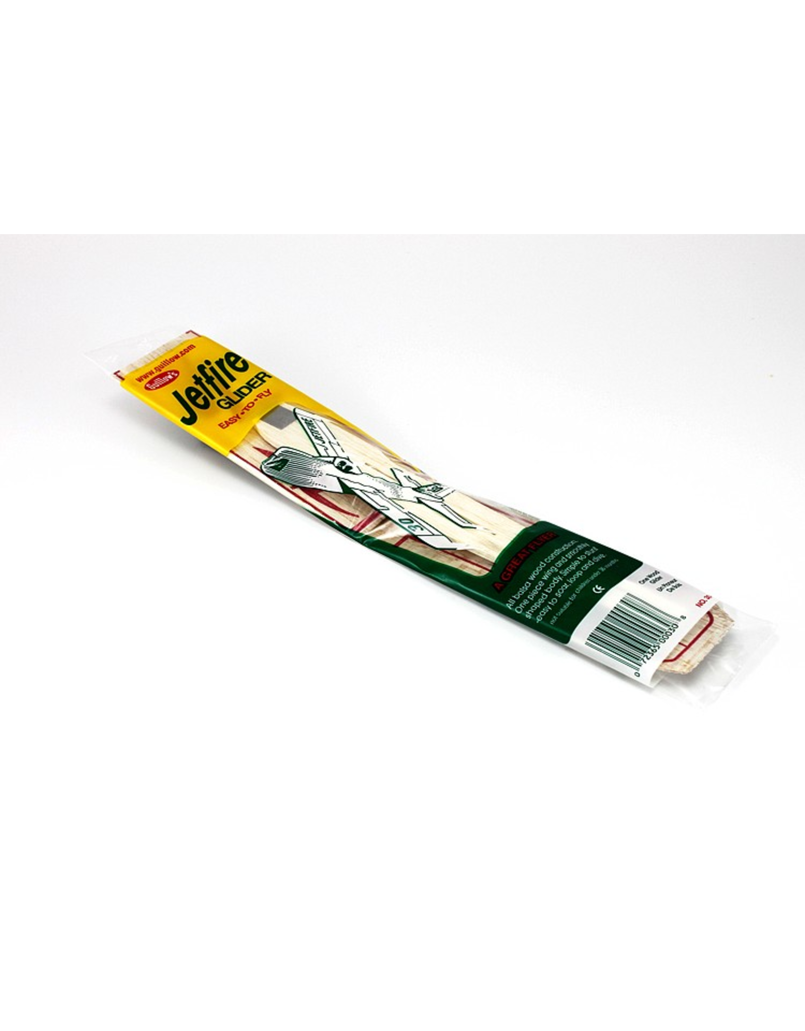 WOOD FLYING PLANE - JETFIRE -  BOX/48pcs