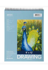 DRAWING PAD: 9"X12" 50 SHEET