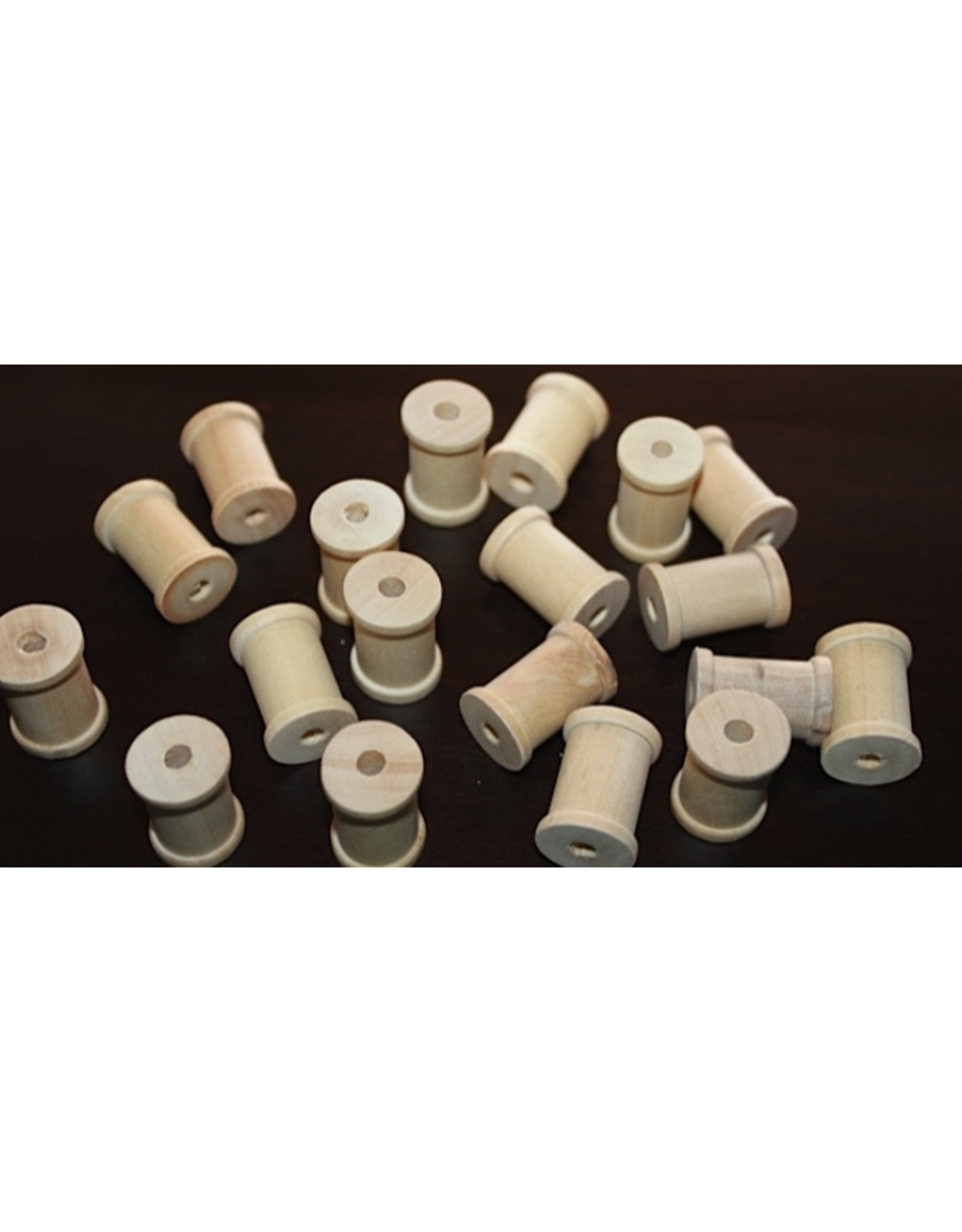 WOOD SHAPE: SPOOL'S 3/4"x1"  20 PACK