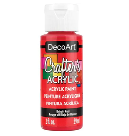 ACRYLIC PAINT: BRIGHT RED 2OZ