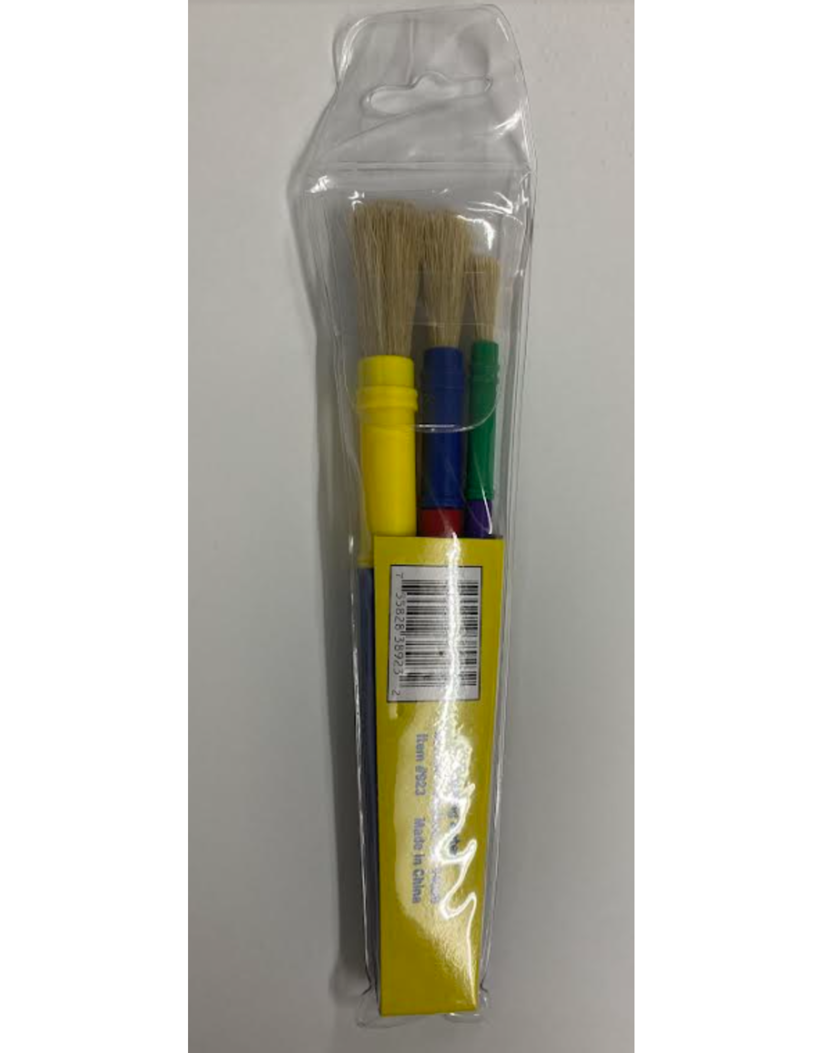 BRUSHES ASSORTED - 3 PACK