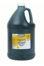 WASHABLE TEMPERA PAINT GALLON-BLACK