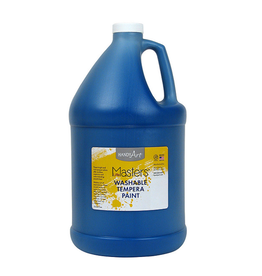 WASHABLE TEMPERA PAINT GALLON  BLUE