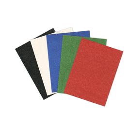 GLITTER FOAM SHEET 9X12 BASIC COLORS
