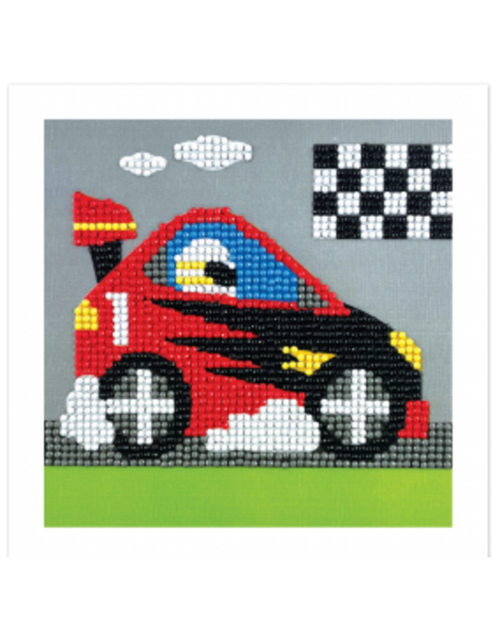 DIAMOND ART KIT RACECAR