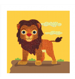 DIAMOND ART KIT LION