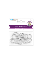 3/4" SPLIT KEY RING 18PC