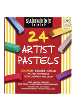 SARGENT ART PASTELS CHALK 24 CT ASST COLORS