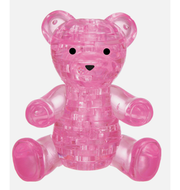 3D CRYSTAL PUZZLE:  PINK BEAR LVL 1