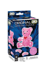 3D CRYSTAL PUZZLE:  PINK BEAR LVL 1