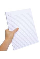 NORCOM FILLER PAPER - 10.5"x8" -  Wide Ruled - 150 sheets
