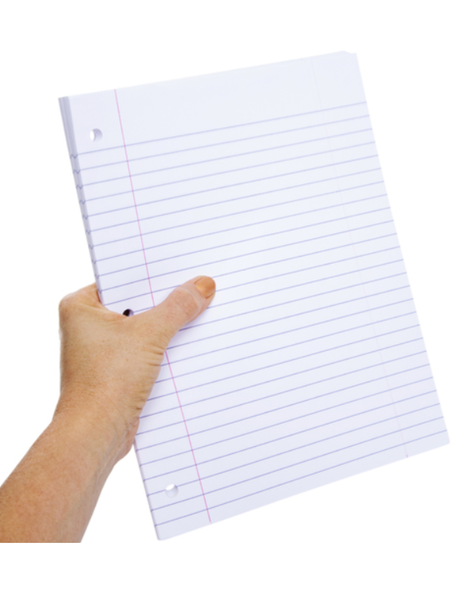 NORCOM FILLER PAPER - 10.5"x8" -  Wide Ruled - 150 sheets