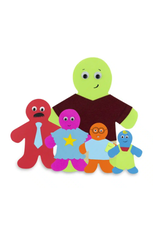 HYGLOSS CUT OUTS COLORFUL PEOPLE 2" 100 PACK