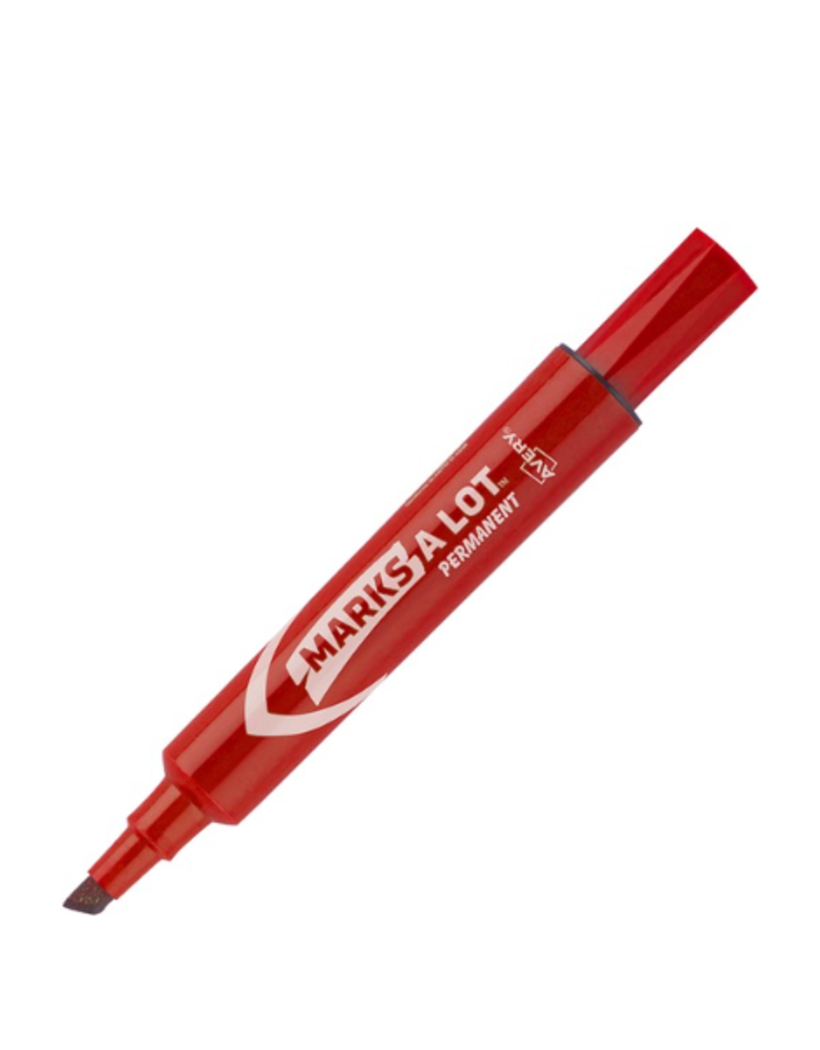 Avery MARKER MARKS-A-LOT PERMANENT  RED