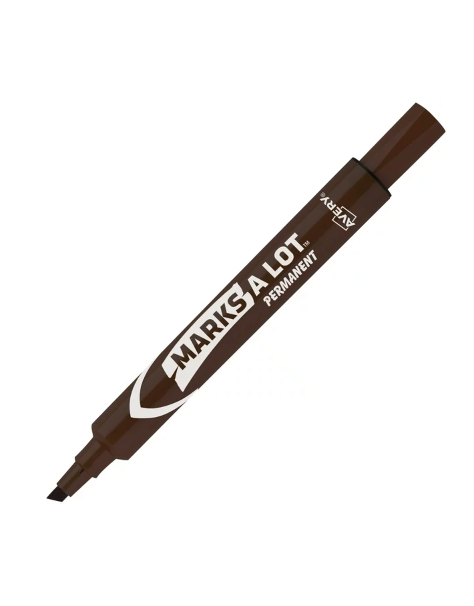 Avery AVERY MARKER MARKS-A-LOT PERMANENT  BROWN