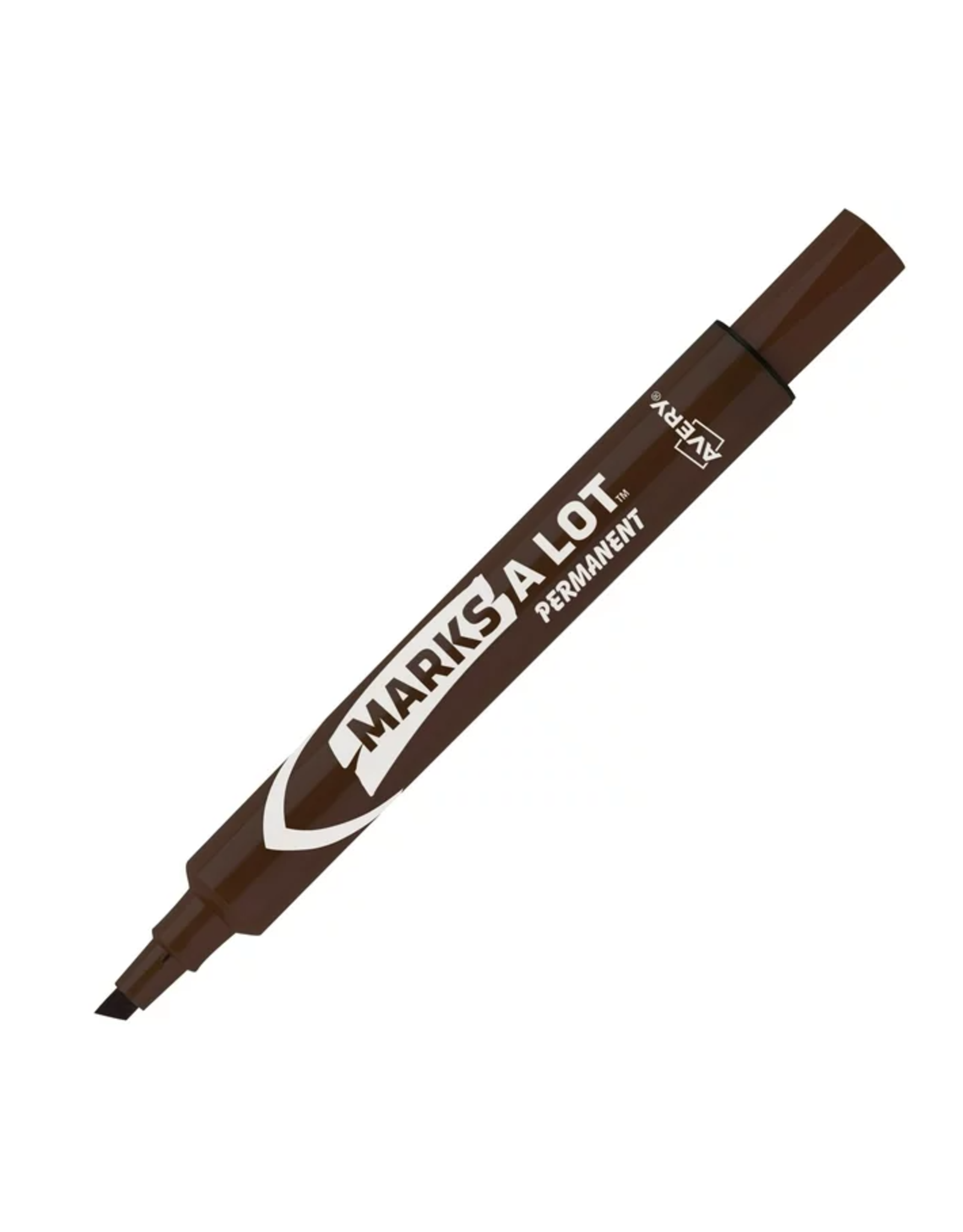 Avery MARKER MARKS-A-LOT PERMANENT  BROWN