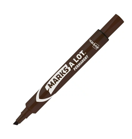 Avery AVERY MARKER MARKS-A-LOT PERMANENT  BROWN