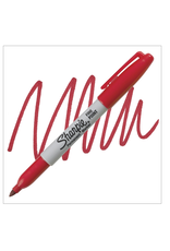 Sharpie MARKER SHARPIE FINE POINT RED