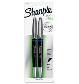 Sharpie SHARPIE PEN  BLUE - FINE 2PK
