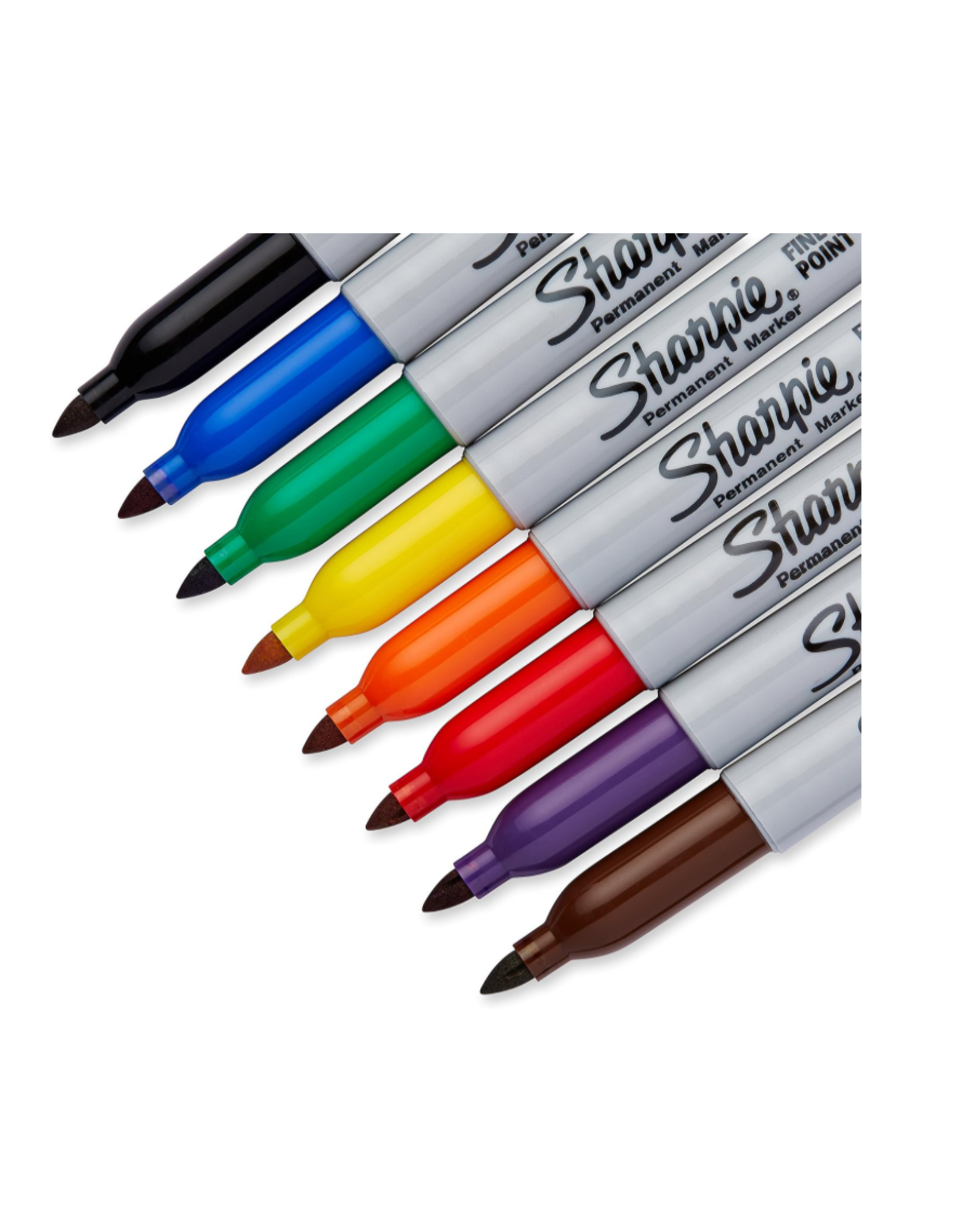 Sharpie MARKERS - SHARPIE FINE POINT ASSORTED COLORS - 8 PACK