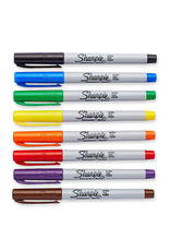 Sharpie MARKER: SHARPIE ASSORTED COLORS ULTRA FINE POINT - 8 PACK