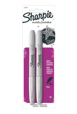 Sharpie SHARPIE MARKER FINE POINT SILVER METALLIC - 2 PACK