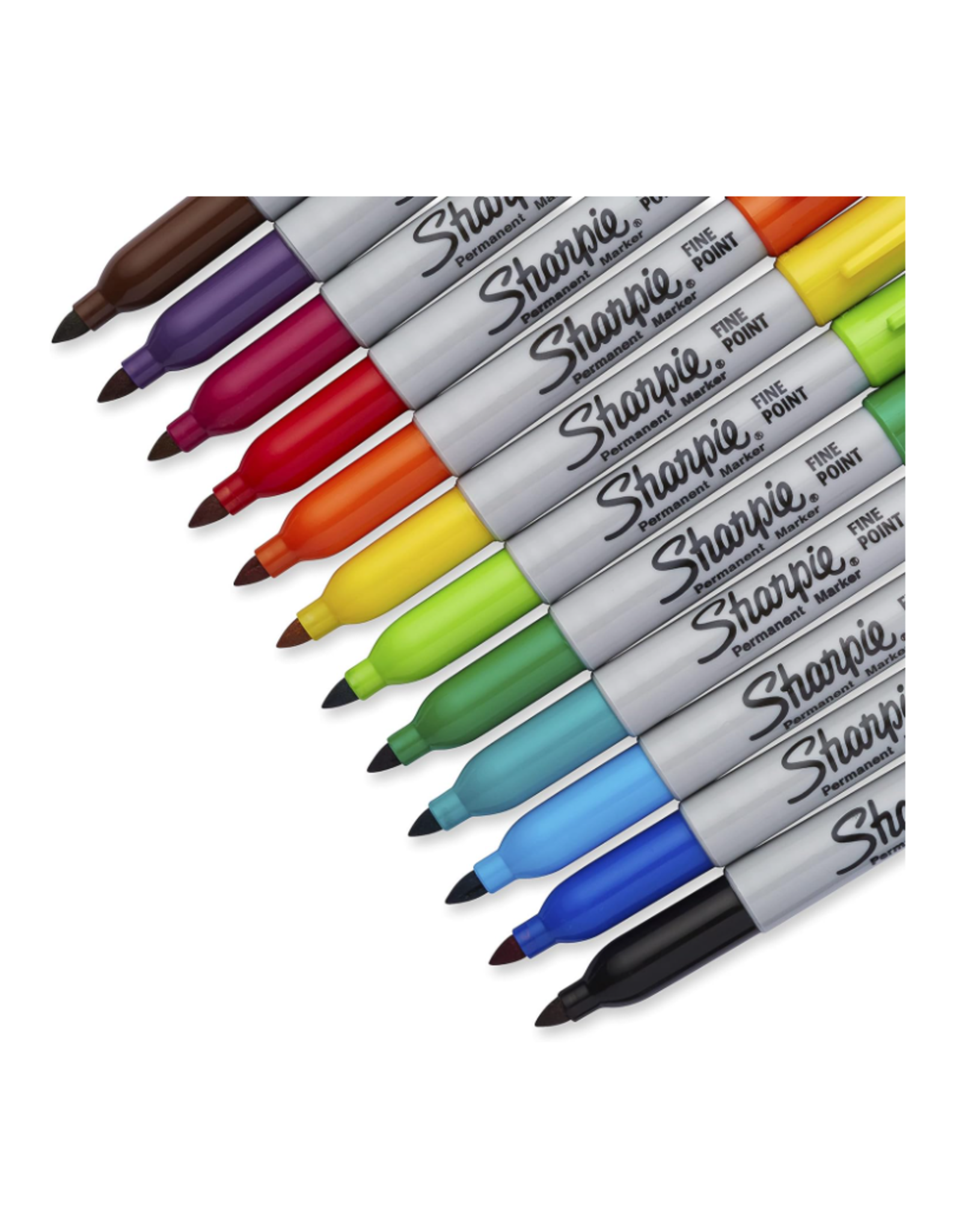 Sharpie MARKER SHARPIE FINE ASSORTED COLORS  12 PACK