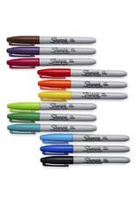 Sharpie MARKER SHARPIE FINE ASSORTED COLORS  12 PACK