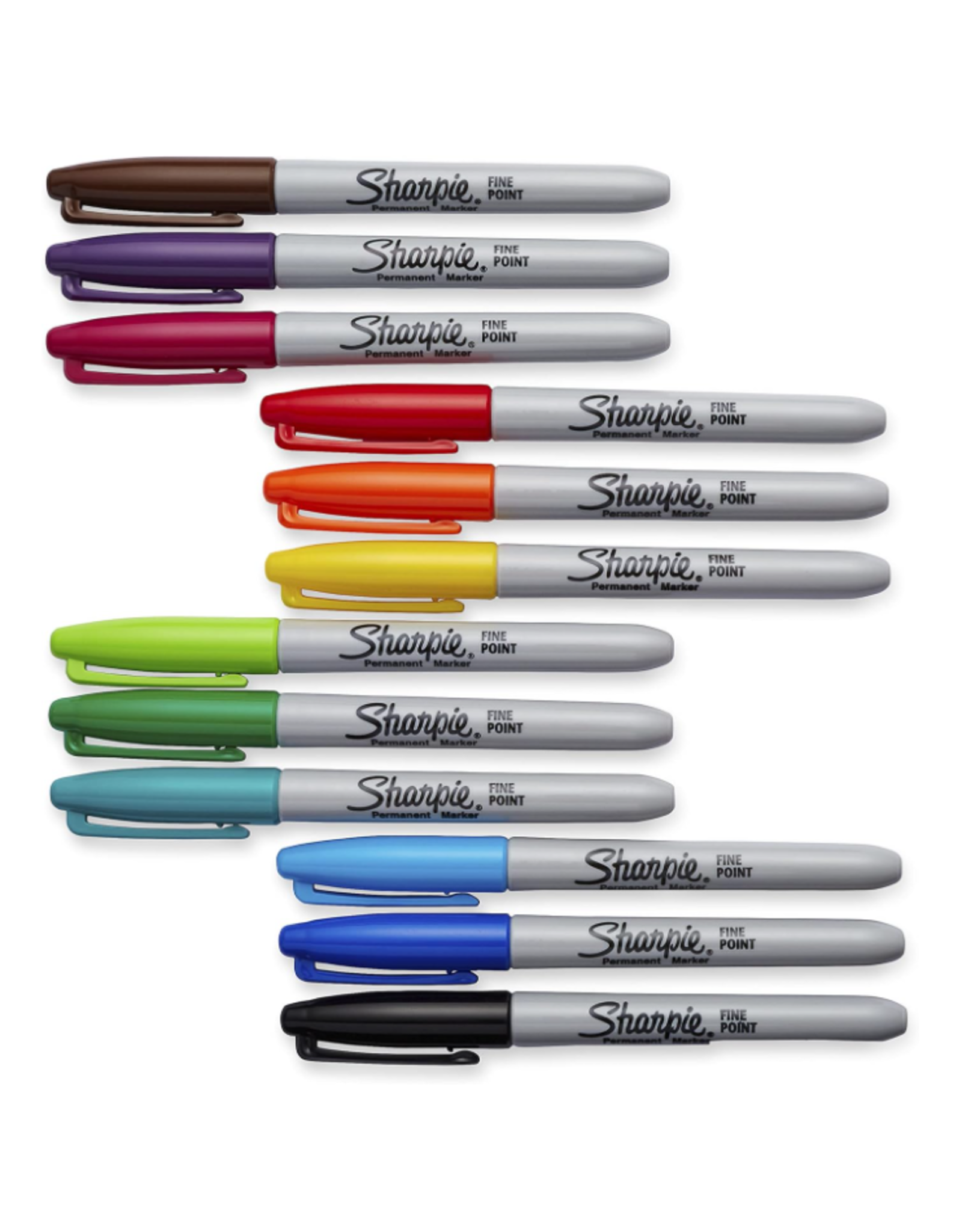 Sharpie MARKER SHARPIE FINE ASSORTED COLORS  12 PACK