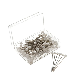 DRESSMAKER  PINS WITH PEARL TOP 100PCS